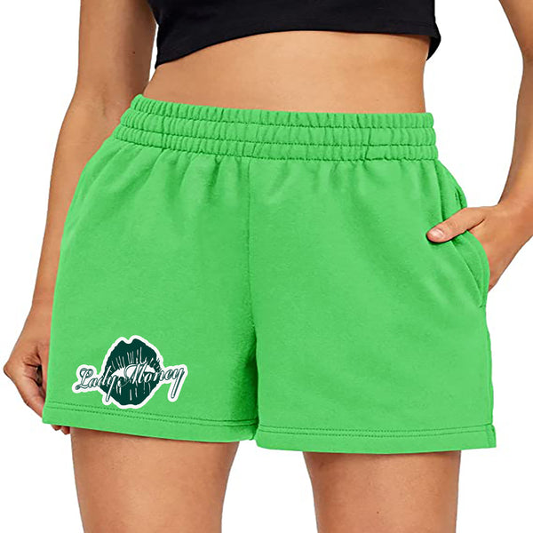 LADY MONEY SUMMER MONEY SHORTS (GREEN)