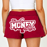 LADY MONEY SUMMER MONEY SHORTS (RED)