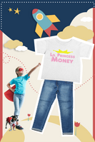 LIL PRINCESS MONEY CROWN (WHITE)