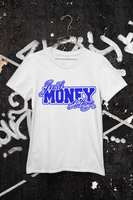 JUST MONEY CLOTHING (WHITE/BLUE)