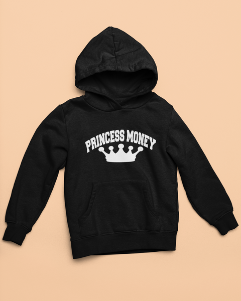 PRINCESS CROWN MONEY HOODIE (BLACK)