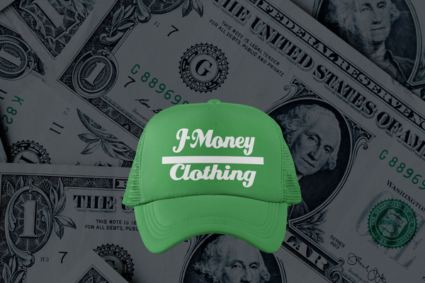 SHORT CHANGE TRUCKER MONEY HAT (GREEN)
