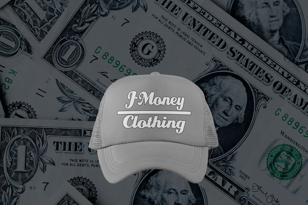SHORT CHANGE TRUCKER MONEY HAT (GREY)