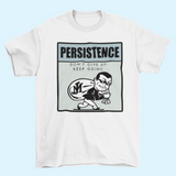 PERSISTENCE PAYS OFF MONEY (WHITE)