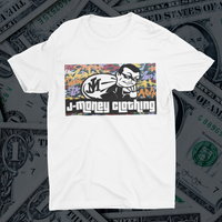 HUSTLE GRAFFITI MONEY (WHITE)