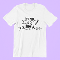 ITS NOT EASY BEING A PRINCESS MONEY (WHITE)