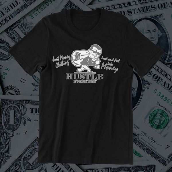 HUSTLE EVERYDAY MONEY (BLACK)