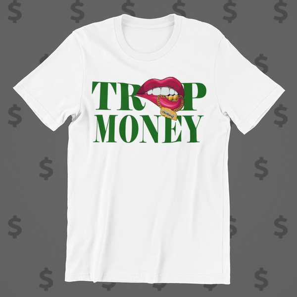 TRAP MONEY LIPS (WHITE)