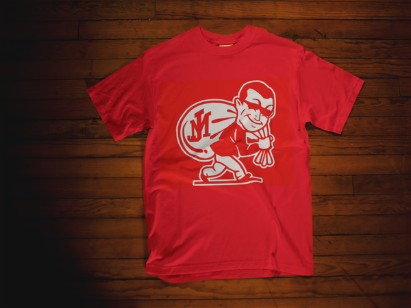 IT'S THE MONEY MAN T-SHIRT(RED)
