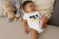 NEW TO THE KINGDOM MONEY ONESIE (WHITE)