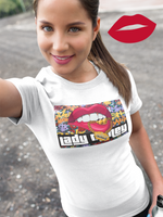 GRAFFITI LIPS MONEY (WHITE)